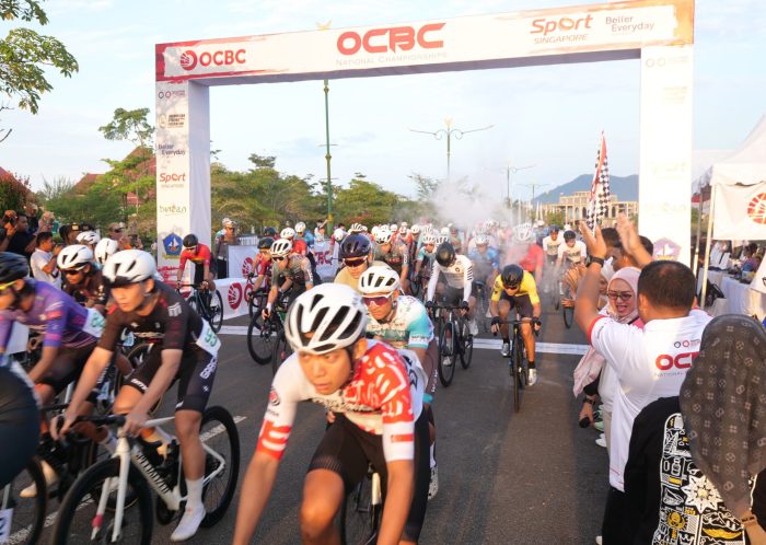 Event sport tourism kelas internasional kembali digelar di Kabupaten Bintan. Kejuaraan balap sepeda OCBC Singapore National Championship 2025