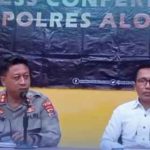Kapolres Alor, AKBP Nur Azhari, dalam konferensi pers yang digelar di Mapolres Alor pada Selasa (24/6/2025)