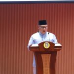 Rapat dipimpin Wakil Ketua III DPRD Kepri H. Bakhtiar, MA dan dihadiri oleh Wakil Gubernur Kepri, Nyanyang Haris Pratamura, SE., M.Si., yang menyampaikan langsung tanggapan pemerintah.