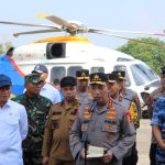 Komandan Korem 031/Wira Bima, Brigjen TNI Sugiyono, menyambut langsung kedatangan Kepala Kepolisian Republik Indonesia