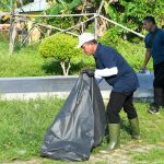 Aksi bersih-bersih melibatkan unsur TNI, Polri, OPD Pemprov Kepri, serta masyarakat.Sabtu (19/7/2025
