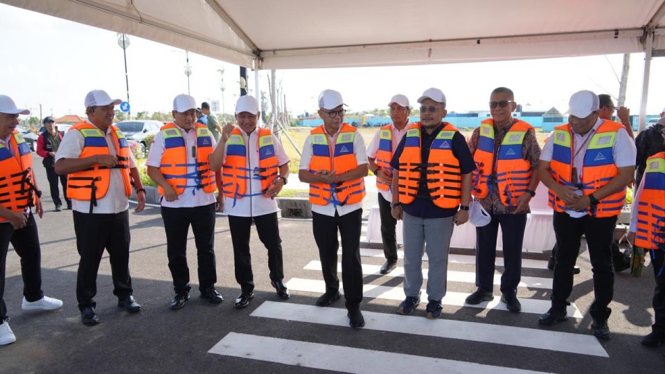 JAM-Intel Reda Mantovani menghadiri dan memberikan sambutan dalam acara penyampaian hasil kegiatan (exit meeting) Proyek Strategis Nasional (PSN) Bali