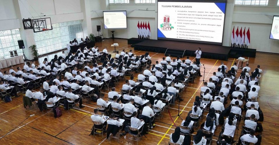 Program ini menjadi langkah strategis membangun integritas aparatur sipil negara (ASN) sejak tahap awal pengabdian.