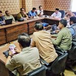 Wakil Gubernur Kepri, Nyanyang Haris Pratamura memimpin pertemuan bersama sejumlah investor dan pelaku Industri digital di Graha Kepri, Batam, Kamis (24/7/2025).