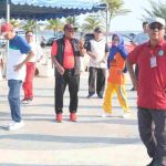 Pemerintah Kota Tanjungpinang menggelar kegiatan senam bersama yang dirangkaikan dengan perayaan ulang tahun aparatur sipil negara (ASN) kelahiran bulan Juli, Kamis (24/7/2025)