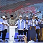 Presiden Prabowo Subianto meresmikan peluncuran kelembagaan 80.081 Koperasi Desa/Kelurahan Merah Putih (KDMP/KKMP) pada Senin, 21 Juli 2025. (Foto: BPMI Setpres)