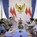 Presiden Prabowo Subianto menerima pimpinan Majelis Permusyawaratan Rakyat (MPR) di Istana Merdeka, Jakarta, pada Rabu, 23 Juli 2025. (Foto: BPMI Setpres) Read more: https://setkab.go.id/presiden-prabowo-terima-pimpinan-mpr-bahas-sidang-tahunan-hingga-dukungan-terhadap-palestina/