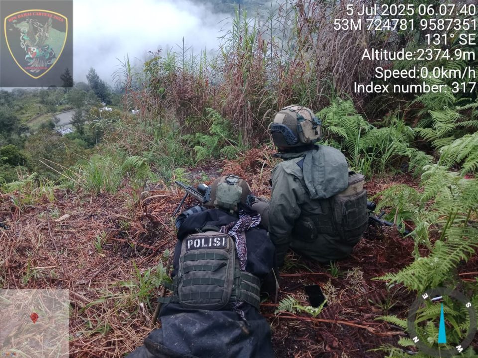 Satgas Operasi Damai Cartenz-2025 berhasil melumpuhkan Enos Tipagau, salah satu buronan utama dari Kelompok Kriminal Bersenjata (KKB) Papua,