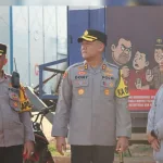 Kapolres Subang, AKBP Dony Eko Wicaksono, memimpin langsung pengecekan lokasi pembangunan pabrik PT. BYD