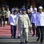 Usai menjalani rangkaian kunjungan kerja selama dua hari di Provinsi Jawa Tengah, Presiden Republik Indonesia Prabowo Subianto bertolak kembali ke Jakarta pada Senin sore, 21 Juli 2025. (Foto: BPMI Setpres) Read more: https://setkab.go.id/usai-kunjungan-kerja-di-jawa-tengah-presiden-prabowo-bertolak-ke-jakarta/