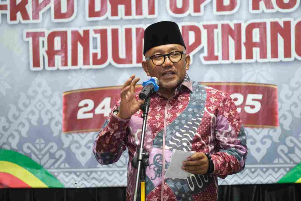 Wali Kota Tanjungpinang, Lis Darmansyah, menghadiri acara silaturahmi bersama Kepala Kejaksaan Negeri (Kajari) Tanjungpinang yang baru