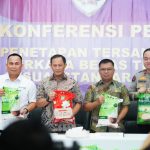 Dirtipideksus Bareskrim Polri menyita 132,65 ton beras produksi PT Food Station (FS)